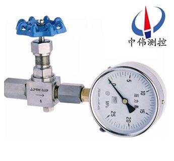 Pressure gauge globe valve