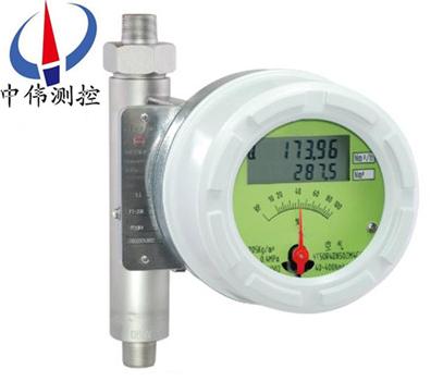 Thread link metal pipe flow meter